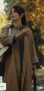 Katie Holmes Rooster Trench Coat
